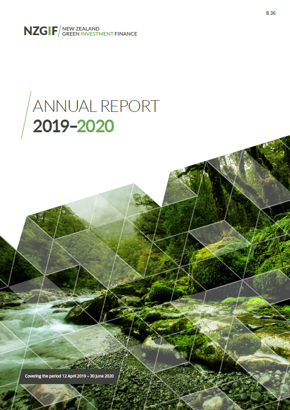 NZGIF Annual Report cover image